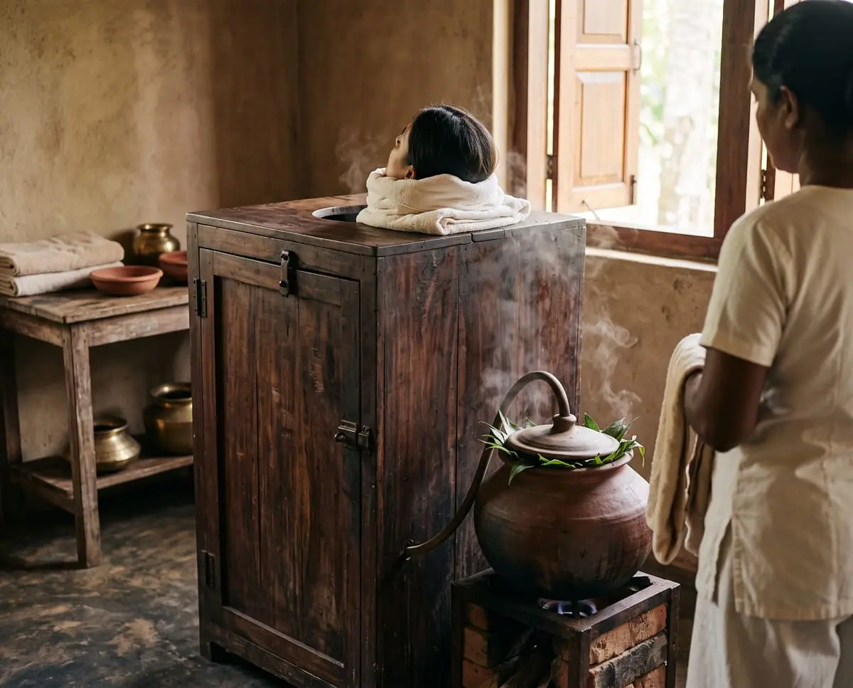 Herbal Steam & Pore Purification (Bashpa Swedana)