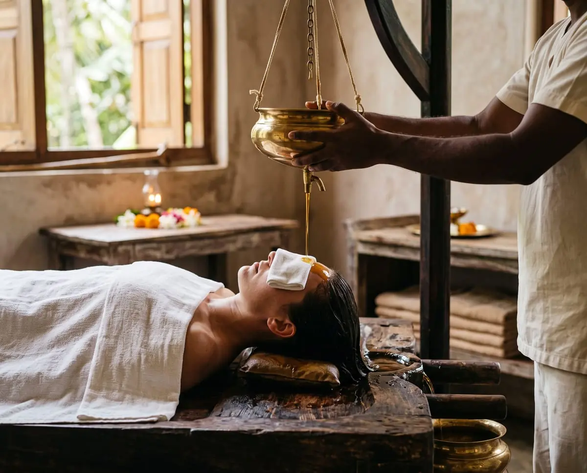 Mental Stress: Classical Shirodhara