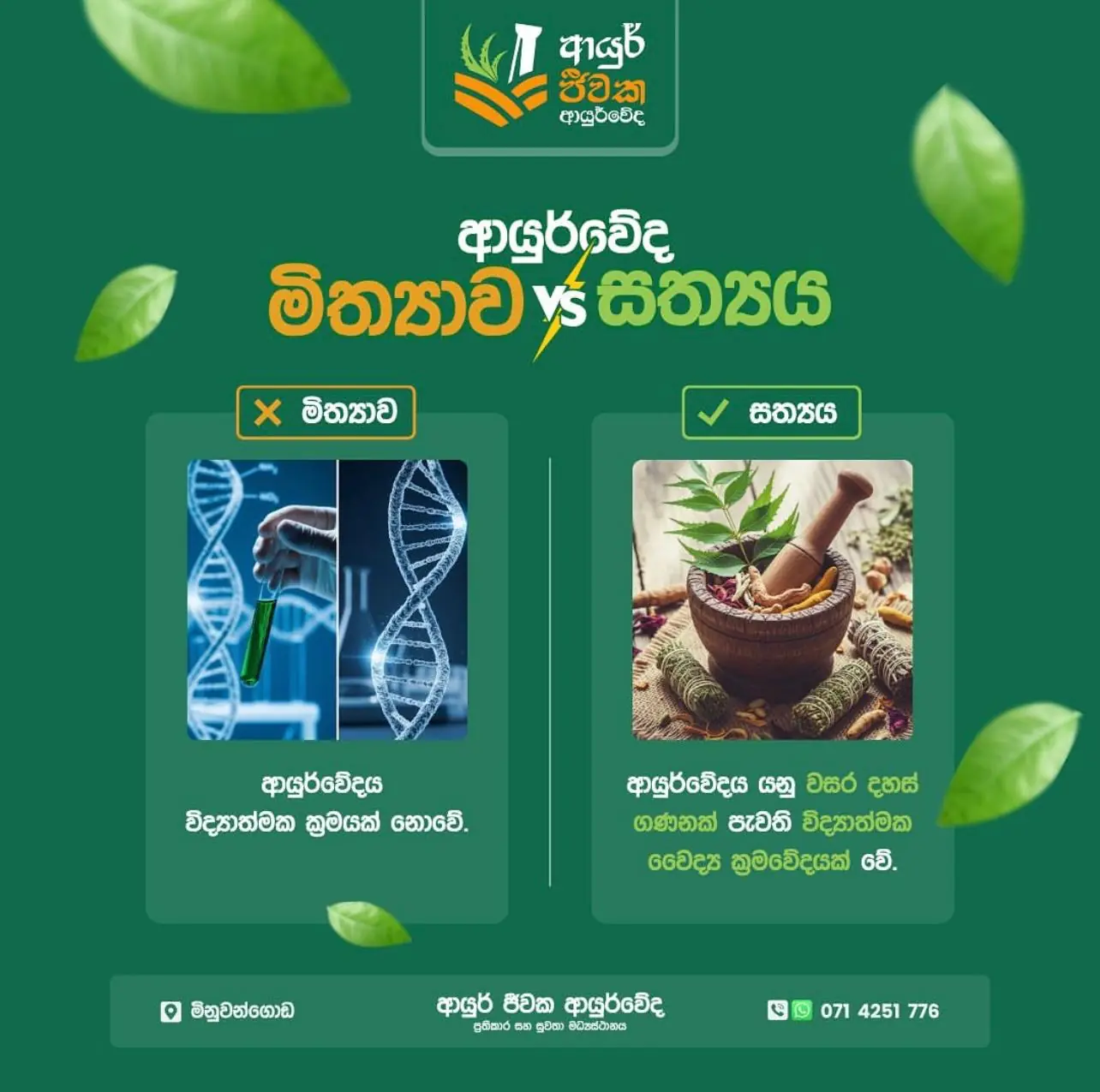 Ayur Jeewaka post