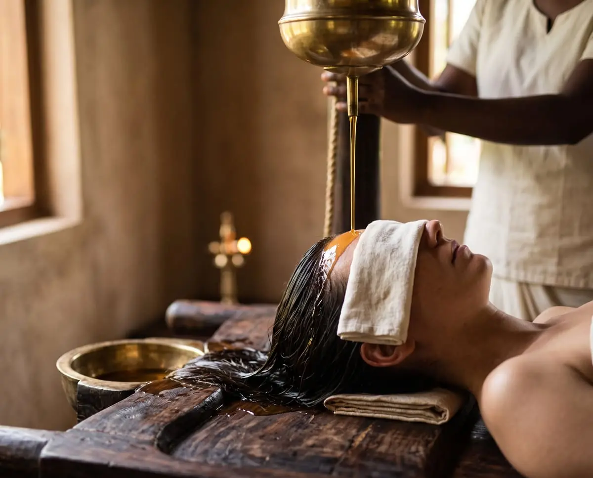 Deep Mind Tranquility & Nervous Care (Classical Shirodhara)